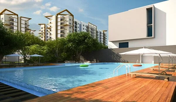 Swimming Pool View for Prestige Clover Dale